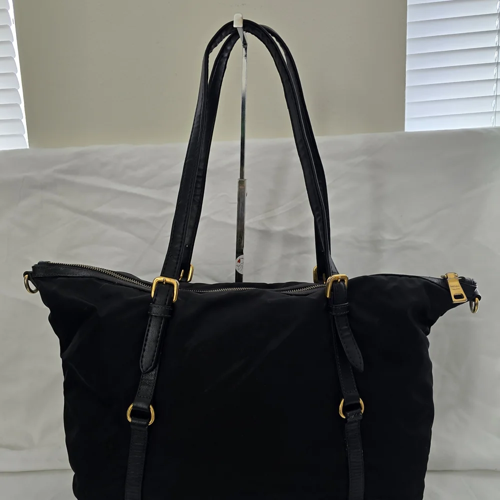 Prada Black Women's Tote Bag - Picture 9 of 11